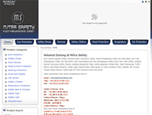Tablet Screenshot of mitrasafety.com